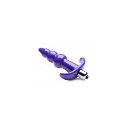 (image for) Bubbling Vibrating Anal Plug With Ribs