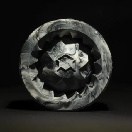 (image for) Black Marble Hash Grinder