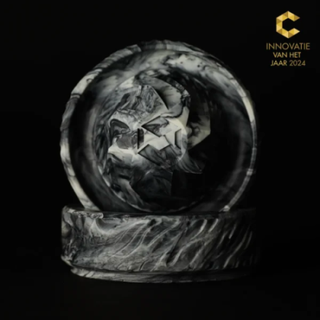 (image for) Black Marble Hash Grinder
