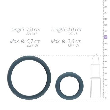 (image pour) Boners 6-Piece Cockring Set