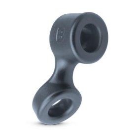 Boners Cockring And Ballstretcher - Grey