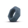Boners Cockring With Diamond Design - Grey