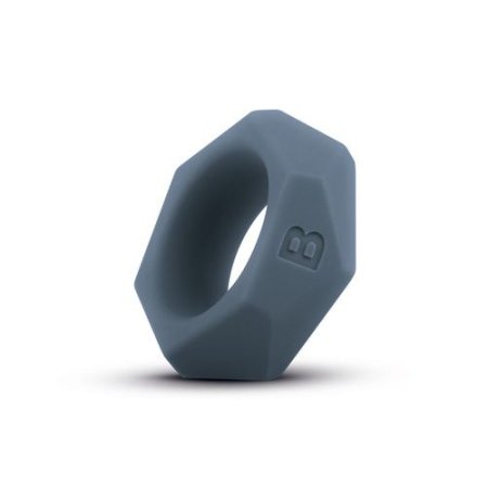 (afbeelding voor) Boners Cockring With Diamond Design - Grey