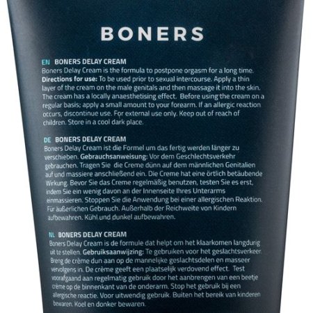 (image for) Boners Orgasm Delay Cream