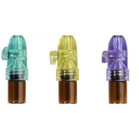 Bullet colored brown plastic