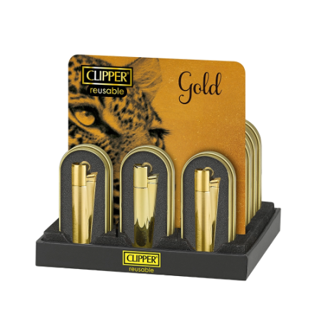 (image for) Clipper Metal Gold