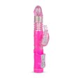 (image for) EasyToys Thrusting Rabbit Vibrator - Pink