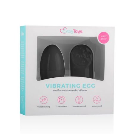 (image for) Easytoys Vibrating Egg - Black