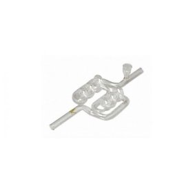 (image for) Glass Pipe 24 cm Double Triple