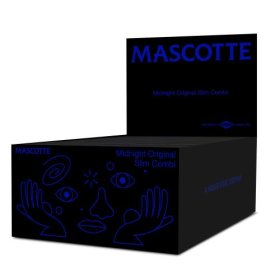 (image for) Mascotte Midnight Combi Slim with Magnet 26 pieces + 34 black tips