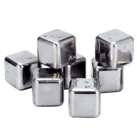 (image for) Metal Ice Cubes - Cubes
