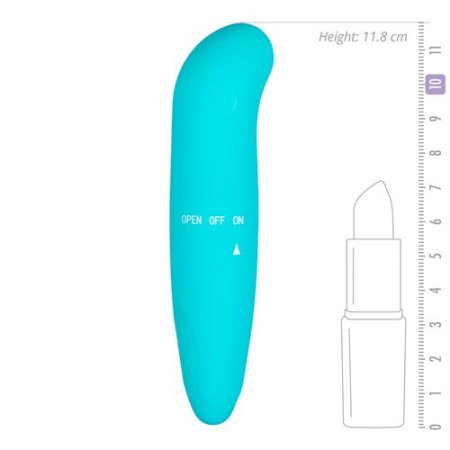 (image for) Mini G-spot vibrator - Turquoise