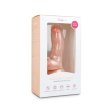 (image for) Realistic Dildo With Scrotum - 15 cm white