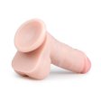 (image for) Realistic Dildo With Scrotum - 17.5 cm