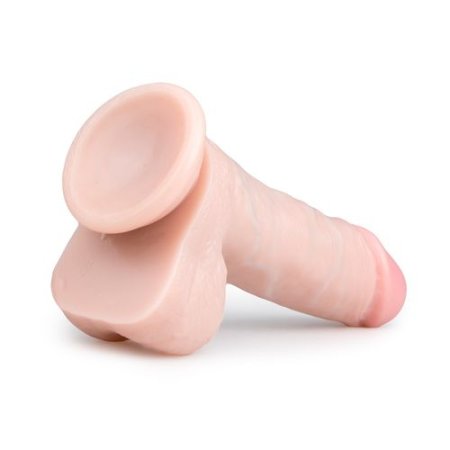 (image for) Realistic Dildo With Scrotum - 17.5 cm