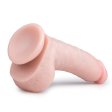 (image for) Realistic Dildo With Scrotum - 20 cm