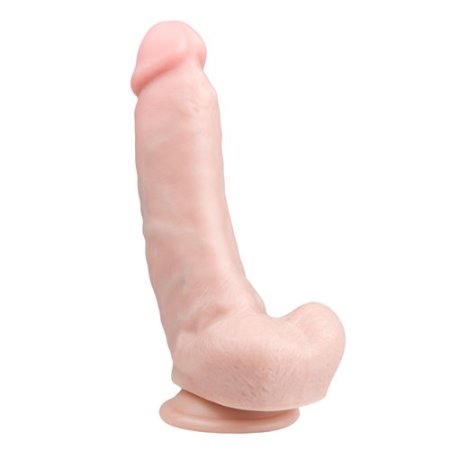 (image for) Realistic Dildo With Scrotum - 20 cm