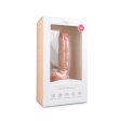 (image for) Realistic Dildo With Scrotum - 22.5 cm white