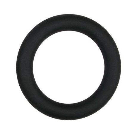 (image for) Silicone Cockring Large - Black