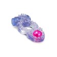 (image for) Vibrating Cock Ring With Dual Stimulation - Purple