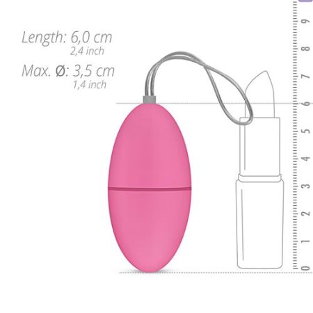 (image for) Vibrating Egg Pink - EasyToys