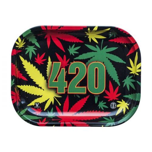 (image for) 420 Rasta Metal Tray