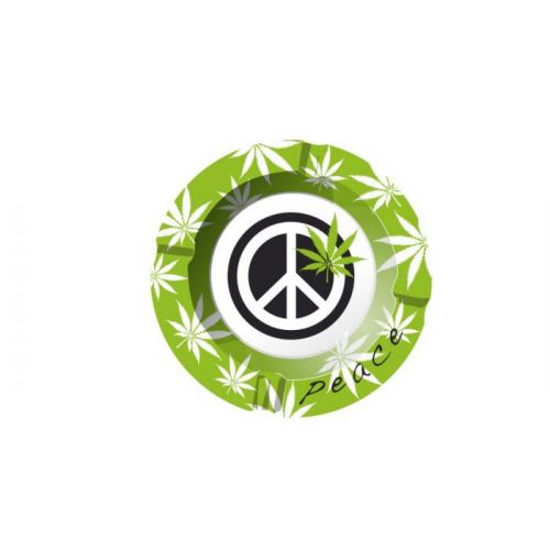(image for) Ashtray Metal - Peace