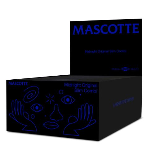 (image for) Mascotte Midnight Combi Slim with Magnet 26 pieces + 34 black tips